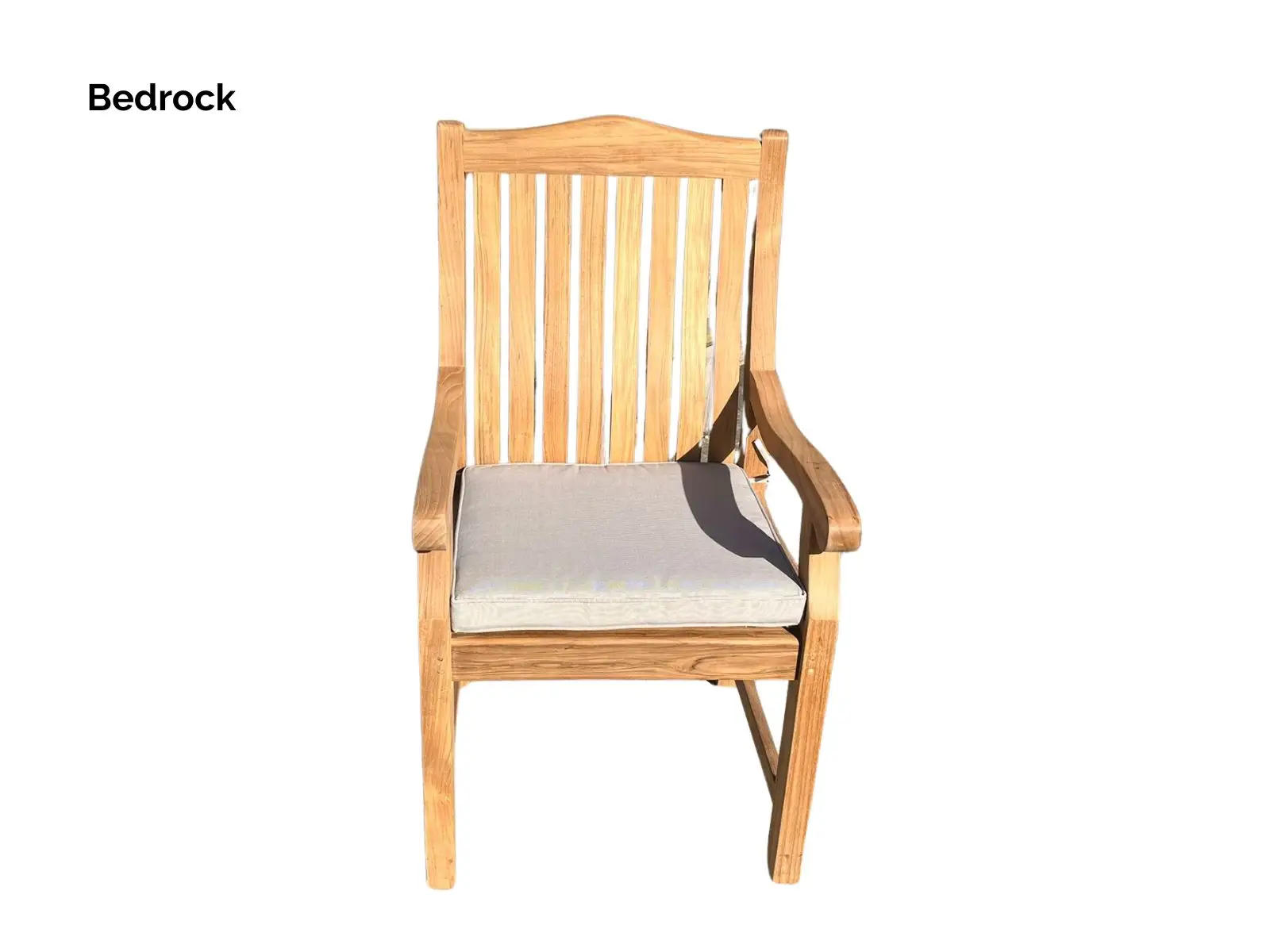 Large seat pad outdoor cushion