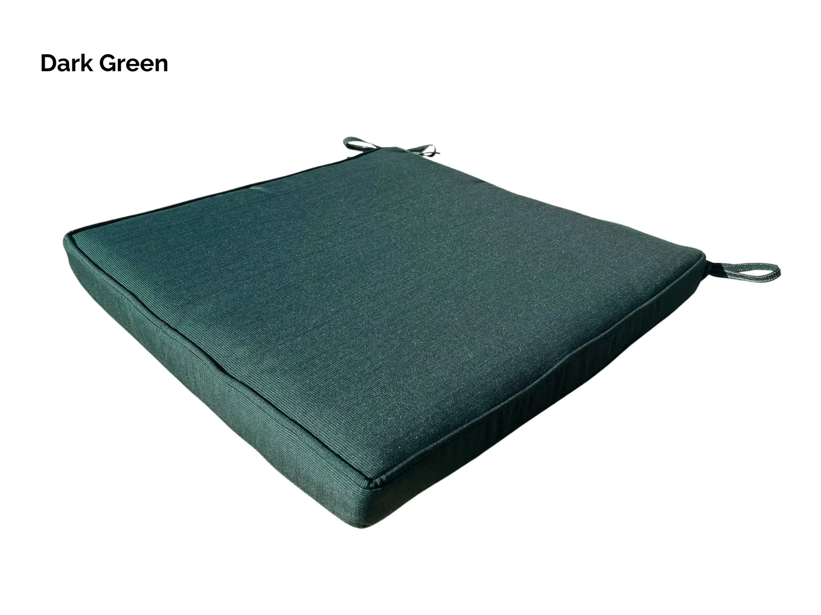 Large seat pad outdoor cushion