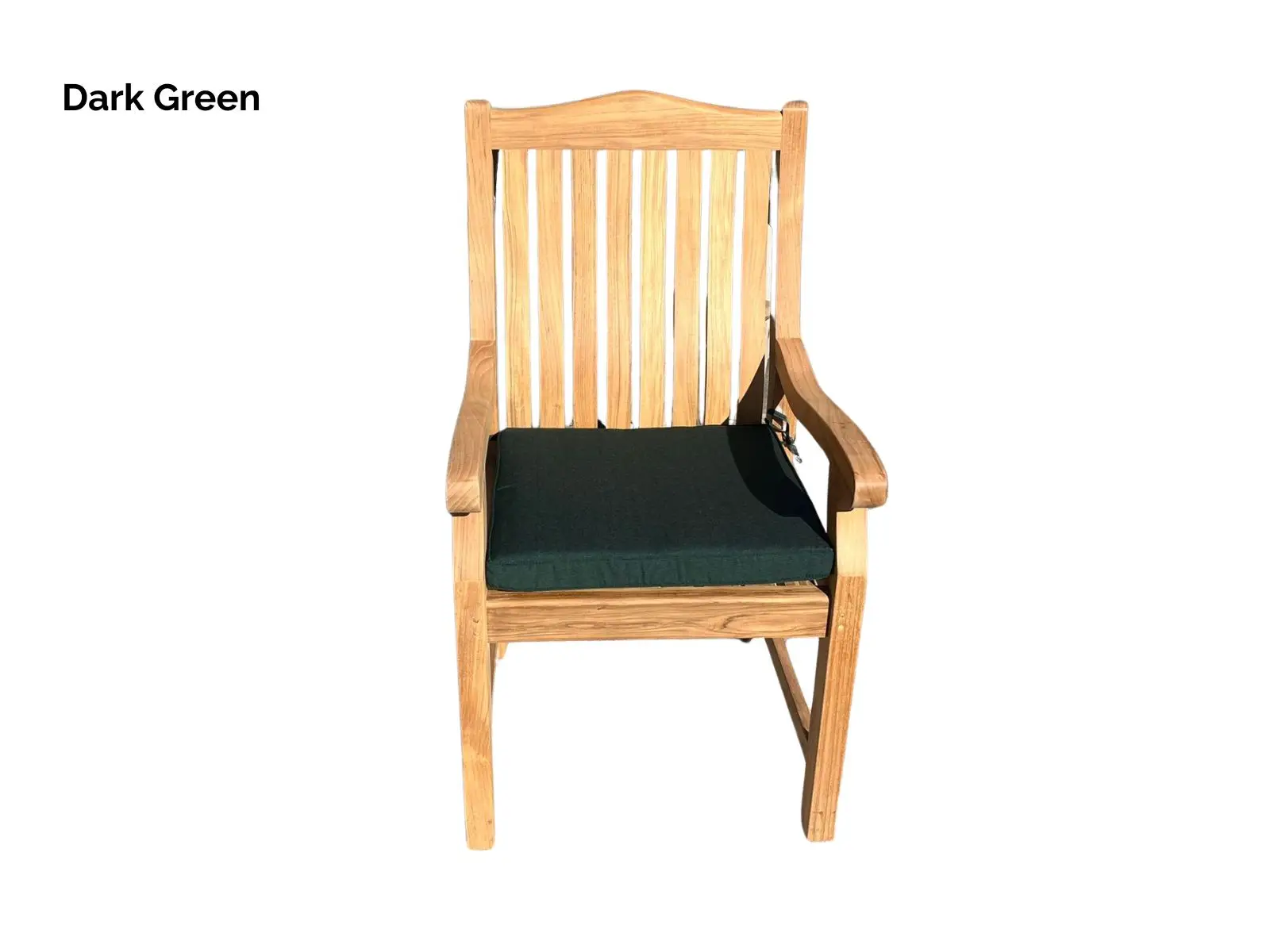 Large seat pad outdoor cushion
