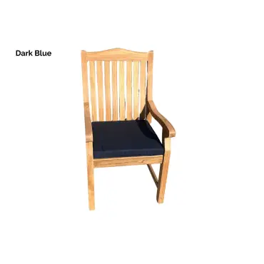 Large seat pad outdoor cushion