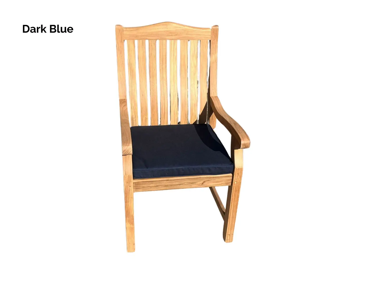 Large seat pad outdoor cushion