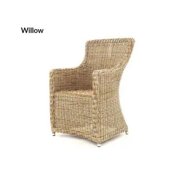 Seville 6 Chair Set Round Teak Dining Set