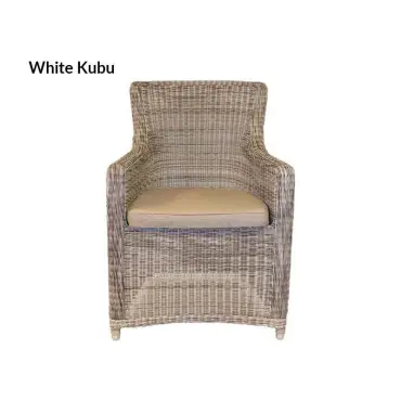 Seville 6 Chair Set Round Teak Dining Set