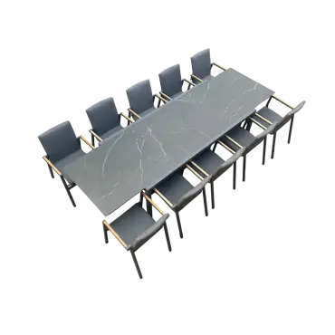 Mandalay Extending 10 Chair Dining Set