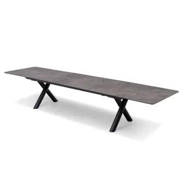 Maxim Extending Aluminium Dining Table