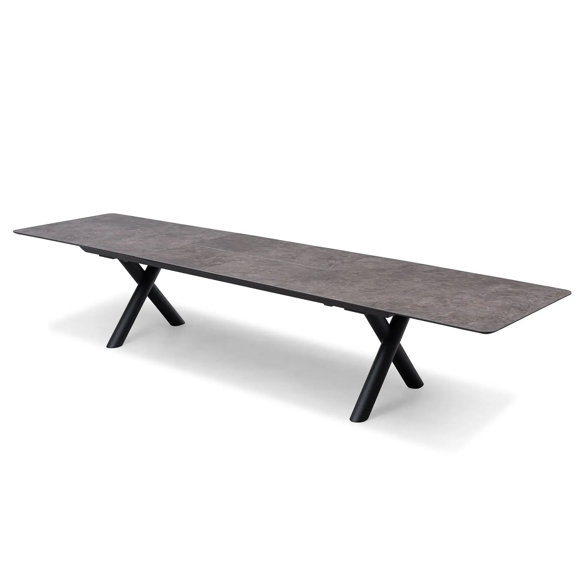 Maxim Extending Aluminium Dining Table