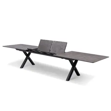 Maxim Extending Aluminium Dining Table