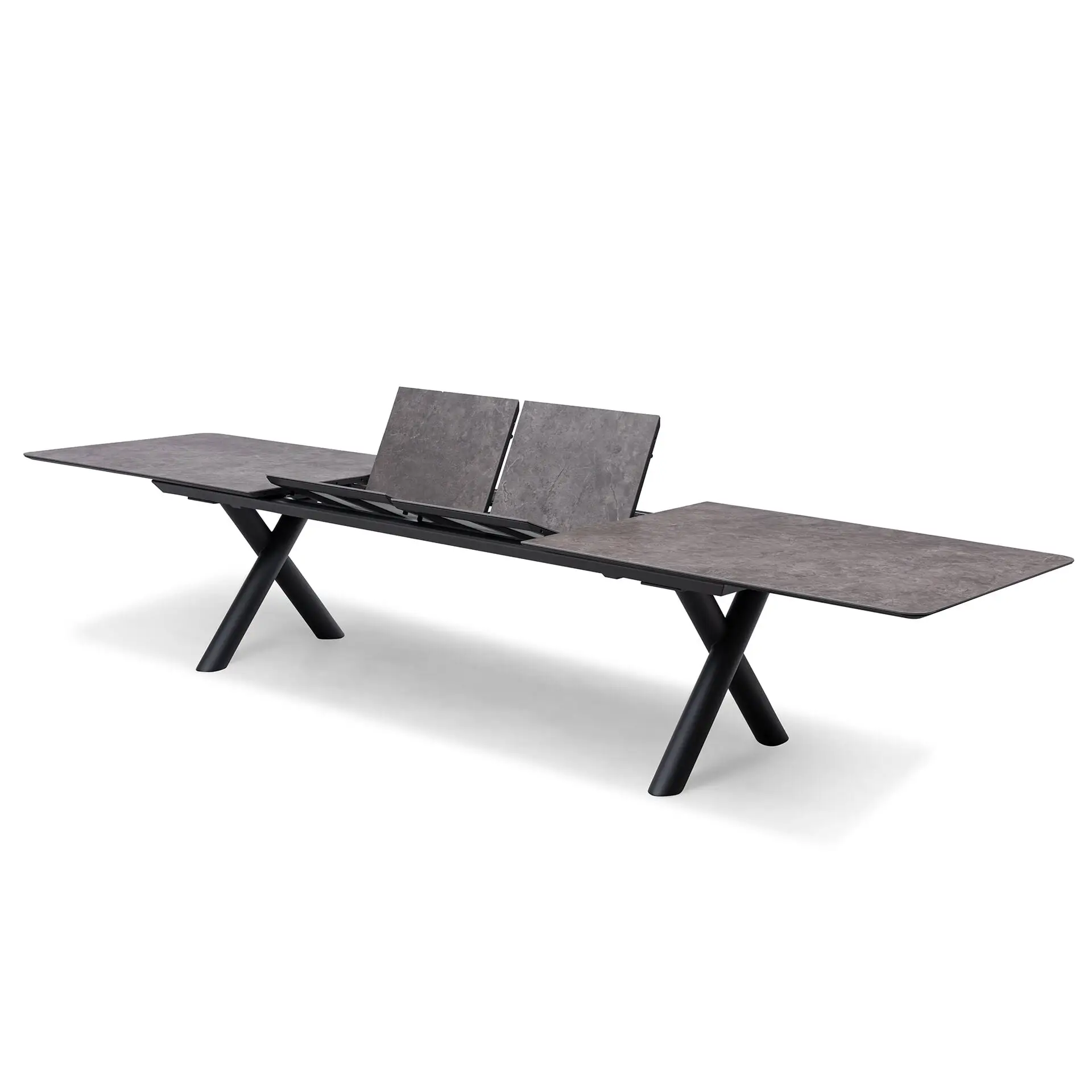 Maxim Extending Aluminium Dining Table