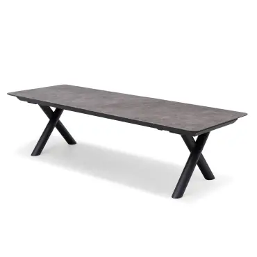 Maxim Extending Aluminium Dining Table