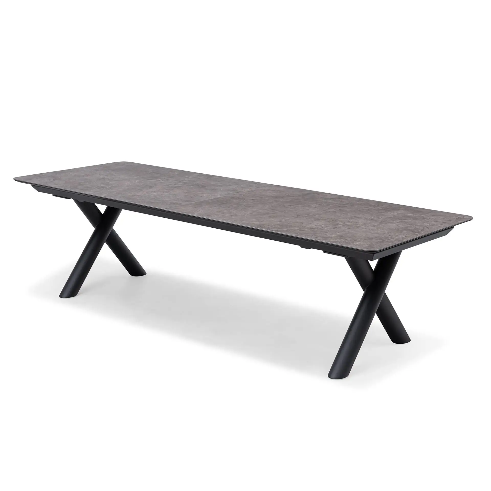 Maxim Extending Aluminium Dining Table