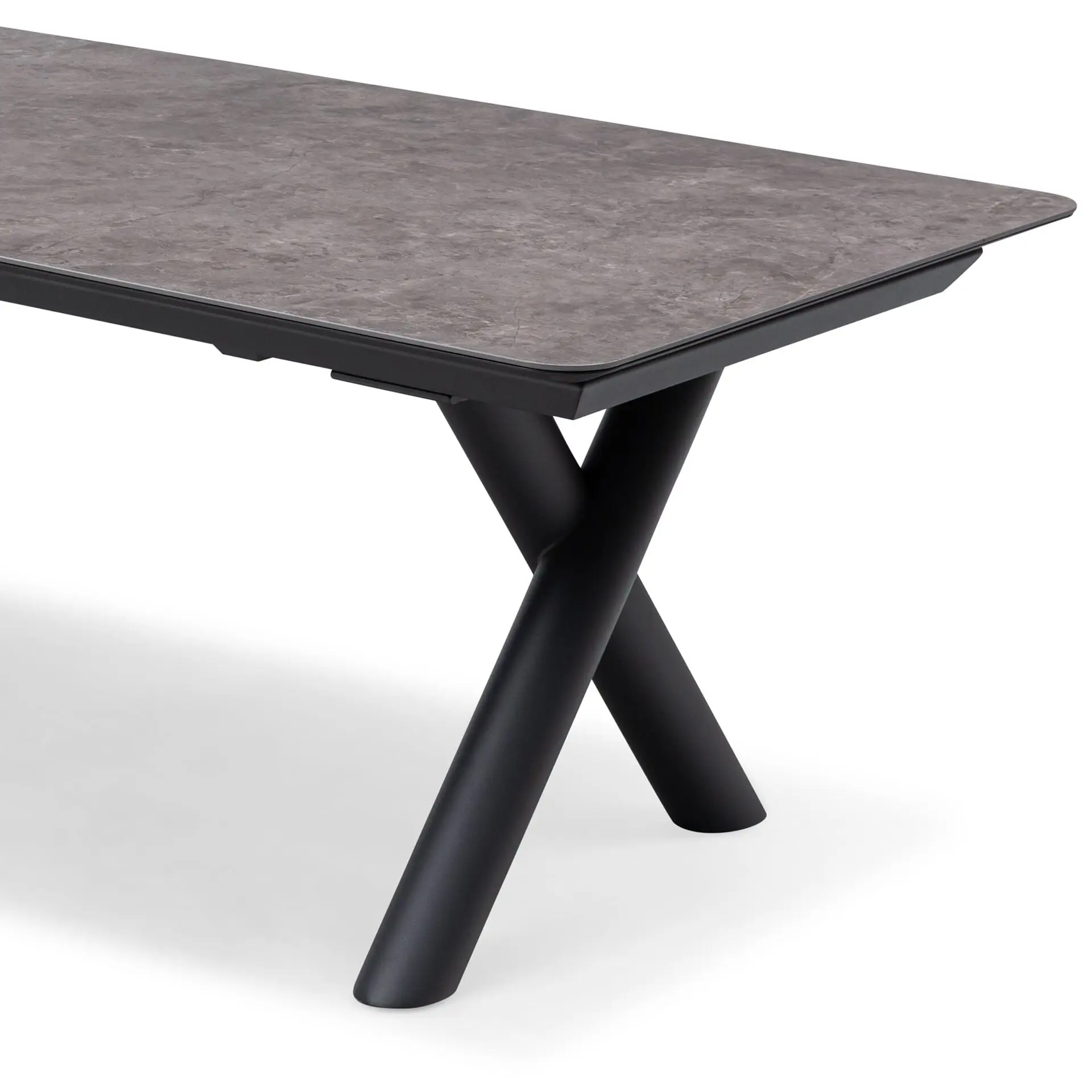 Maxim Extending Aluminium Dining Table