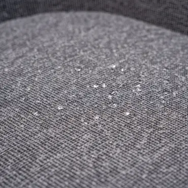 Ally 6 Seat Fabric Aluminium High Dining Set - Rectangular Table