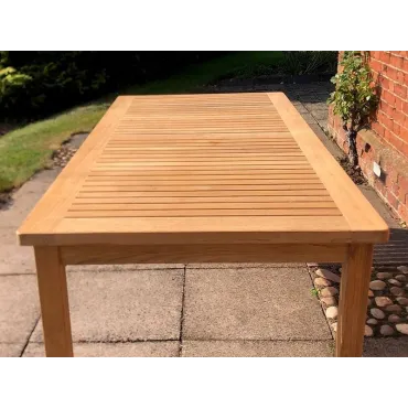 Adonis rectangular table - 190cm Teak Certified