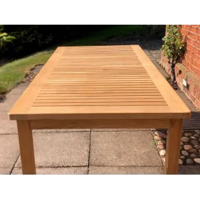 Adonis rectangular table - 190cm Teak Certified
