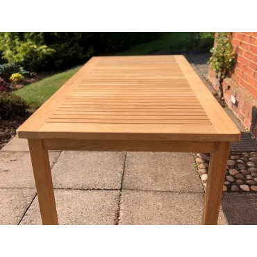 Adonis rectangular table - 190cm Teak Certified