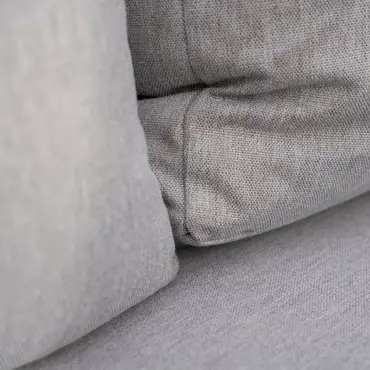 Piper Aluminium Wood Corner Sofa Lounging Set