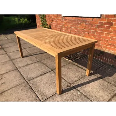 Adonis rectangular table - 190cm Teak Certified