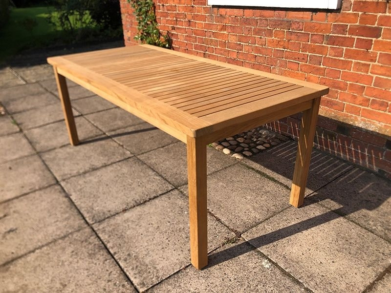 Adonis rectangular table - 190cm Teak Certified