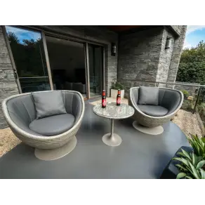 Meteor Swivel Chair Set