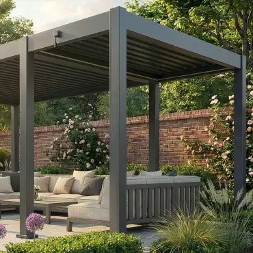 Eden Pergola Aluminium Manual Extension (3 x 1.4m) - Frame Only