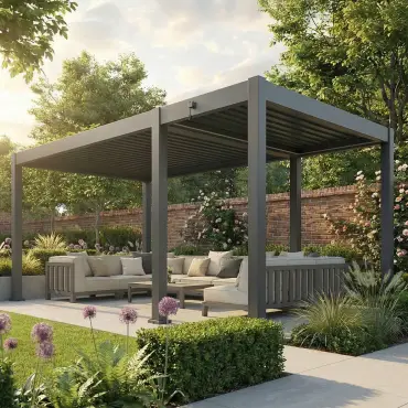 Eden Pergola Aluminium Manual Extension (3 x 1.4m) - Frame Only