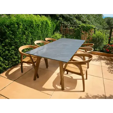 Bari 6 Chair Dining Set