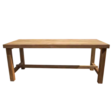 Himalayan Teak 3.5m Counter Bar Table | Sustainable Outdoor Bar