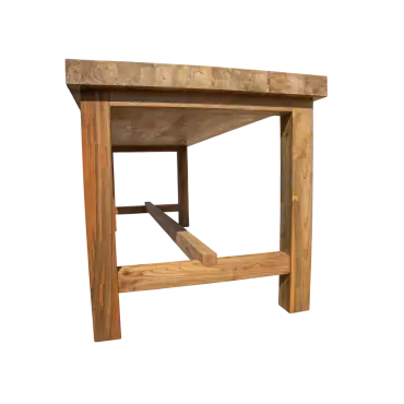 Himalayan Teak 3.5m Counter Bar Table | Sustainable Outdoor Bar