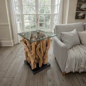 Root Square Side Table