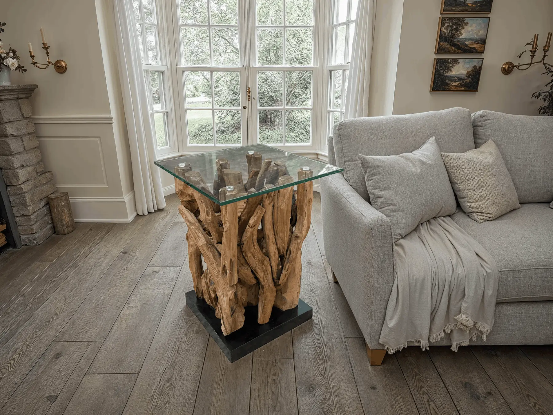 Root Square Side Table