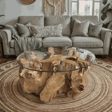 Naga Round Coffee Table