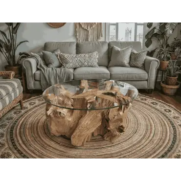Naga Round Coffee Table