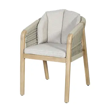 Antigua Rope Weave 8 Seat Rectangular Dining Set