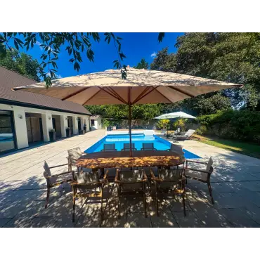 Bambrella 3.5m x 2.5m Rectangular garden Parasol
