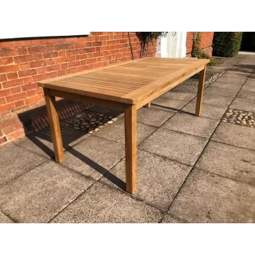 Adonis rectangular table - 190cm Teak Certified