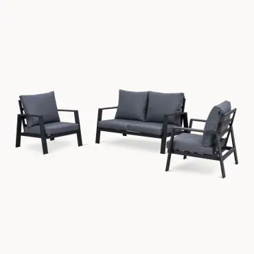 Franklin Aluminium 2 Seater Sofa Lounging Set
