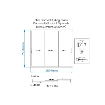 Premium Glass Sliding Doors