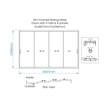 Premium Glass Sliding Doors