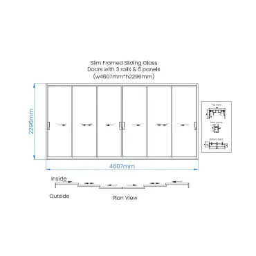 Premium Glass Sliding Doors