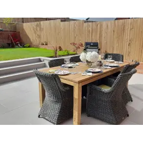 York 6 Chair Rectangular Dining Set