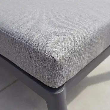 Isaac Aluminium Sun Lounger Set of 2 & Side Table