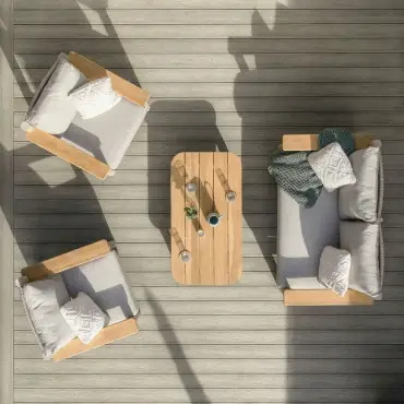 Sicily Rope Weave 2 Seat Sofa & 2 Armchairs