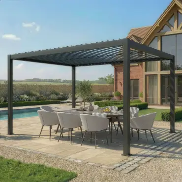 Como Pergola 3m x 4m Frame LED