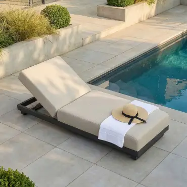 Fabric Ibiza Sunlounger x1