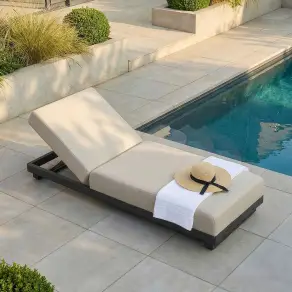 Fabric Ibiza Sunlounger x1