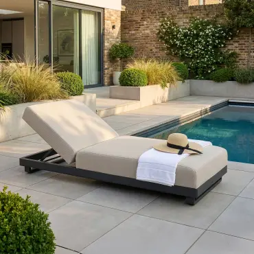 Fabric Ibiza Sunlounger x1