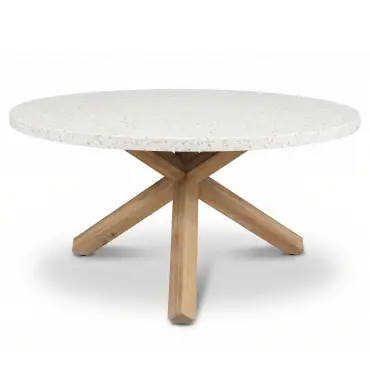 Antigua 6 Seat Round Garden Dining Table