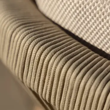 Martinique Rope Weave Pair of Dining Chairs