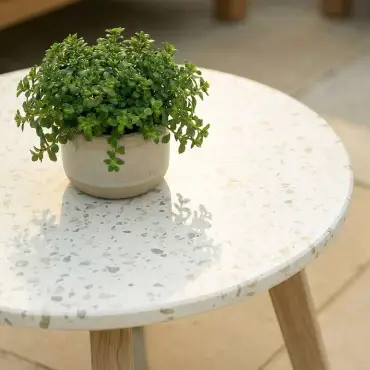 Antigua Small Round Garden Side Table