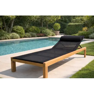 Sahara Sun Lounger - Certified Teak